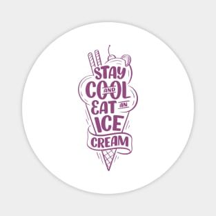 Stay Cool and Eat an Ice Cream Magnet